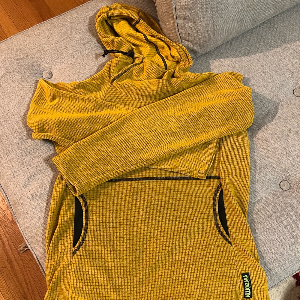 womens melanzana microgrid hoodie